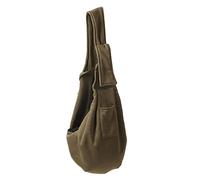 Transportador Tipo Bandolera para Mascotas, Bolsa de Hombro para Paseos con diseño de Manos Libres, Tela de poliéster Transpirable, Bolsillos Laterales para teléfono y Snacks,