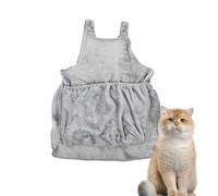 transportadora para Gatos: arnés Tipo Delantal para Siesta, Bolsillo Frontal Transpirable, Envoltura Suave Tipo Canguro para Mascotas, de Cuna portátil para Transporte cómodo con Manos l