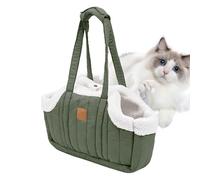 transportadora para Gatos - Poliéster de Nailon de 14,96 Pulgadas | Bolso Grande para Mascotas de 18 lbs: cómodo y Transpirable para Viajes, Paseos y Aventuras con tu Gato