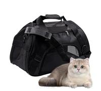 transportadora para Perros, portaaviones para Perros - de Viaje de Gato Portador de Perros Plegable,Estuche de Transporte de Lados Transpirables con Correa de Hombro Ajustable para