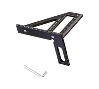 Transportadores De Carpintería Ajustables Buscador Ángulos 45/90 Grados Herramienta Medición Precisa Para Ingenieros Y Artesanos Trazadores Regla Triángulos Aluminio