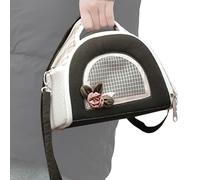 Transportadores pour petits chiens - Sac de voyage léger, Transporteur portable | Cage de transport pour lapin, Cochon d'Inde, Animaux de compagnie, Utilisation y déplacement, Voyage extérieur
