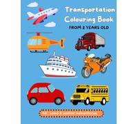 transportation colouring book: air, land and water adventures