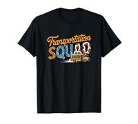 Transportation Squad Proud Bus Driver Back to School Camiseta