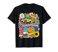 Transportation Squad School Bus Driver Back To School Camiseta
