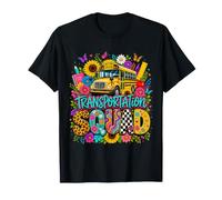 Transportation Squad School Bus Driver Back To School Camiseta