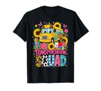 Transportation Squad School Bus Driver Back To School Camiseta