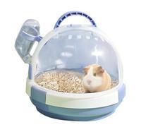 Transportbox für Kleintiere - Sichere Tragetasche mit Anti-Kau-Design, Tragbarer Hamsterkäfig für Mäuse Ratten Meerschweinchen | Haustierträger für Transport, Tierarztbesuch, Auto Oder Zuhause