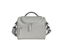 Transporte de comidas con la espaciosa y elegante lonchera aislada diseñada para vidas ocupadas (gris)