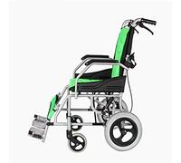 Transporte Ligero Sillas De Ruedas Móviles Aluminio Grueso Transporte Ligero Silla De Ruedas Móvil Plegable Portátil Ultraligero Para Personas Mayores Con Discapacidad Carro De Empuje Manual