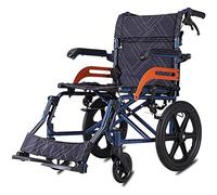 Transporte Ligero Sillas De Ruedas Móviles Plegables Y Ligeras, Con Reposabrazos Abatibles Transporte Ligero Para Viajes Sillas De Ruedas Móviles Frenos De Mano Respaldo Plegable