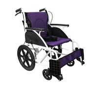 Transporte Silla De Ruedas Portátil Silla De Ruedas De Transporte Móvil Autopropulsada 13 Kg Freno De Mano Ergonómico Delantero Y Trasero Plegable Cojín De Asiento Extraíble Neumático Gratis Transpor