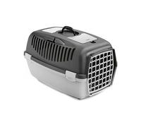 Transportín Animales Stefanplast 97366 GULLIVER 3 Gris Claro Y Oscuro