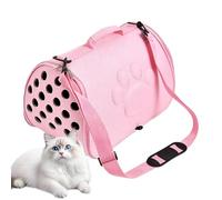 Transportín De Gatos Bolsa Porta Mascotas Con Correa Hombro