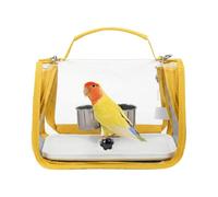 Transportín De Viaje Para Aves Bolsa Transportadora Con Percha Para Pájaro | Jaula Ligera Para Periquito Loros, Periquitos, Ninfas, Conuros, Cacatúas: Aire Libre, Camping, Vacaciones