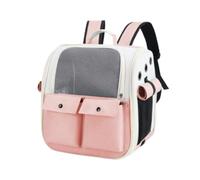 Transportin Gato Mochila para Mascotas, Portador Plegable para Gatos con Malla Transpirable, para Perros Pequeños, Gatos Y Cachorros Transportador para Gatos (Color : A, Size : 36 * 25 * 38cm)