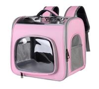 Transportín Gato Perro Bolsa Para Perros Mochila Para Mascotas Mochila Para Perros Bolsa De Transporte Para Gatos Portador Portátil Para Mascotas De Viaje Al Aire Libre Productos Para Mascotas(Pink)