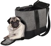 Transportín Gato - Perro - Brigitta - Bolsa en Textil con ventilación y Correas Dobles