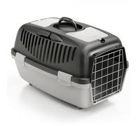 Transportín Gulliver 2 con puerta de metal - Stefanplast - Color: Gris | Mediciones: 55 x 36 x 35 cm