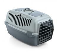 Transportín Gulliver 2 con puerta de plástico - Stefanplast - Color: Azul | Mediciones: 55 x 36 x 35 cm