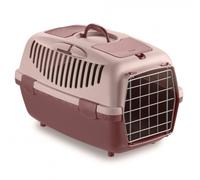 Transportín Gulliver 3 con puerta de metal - Stefanplast - Color del Producto: Rosa Viejo | Mediciones: 61 x 40 x 38 cm