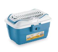 Transportín Mini Gulliver para pequeños animales - Stefanplast - Color: Azul claro