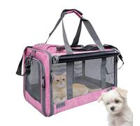 Transportín para Gatos Bolsa Transpirable y portátil de hasta 9 kg para