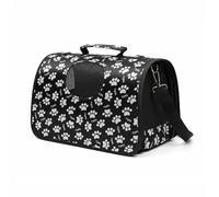 Transportin para Gatos Conejos Bolsa de Transporte Mascota Bolso Flexible con Cremallera maletin Porta Mascotas Medidas 53x30x22cm. (Negro 53x30x22cm)