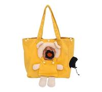 Transportín para gatos - Pequeña bolsa plegable de tela, bolsa de transporte para gatos y cachorros - Para pequeños cachorros, gatos, mascotas, viaje al aire libre, camping, senderismo, picnic