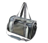 Transportín para Gatos Portátil, Oxford, 49x28x28cm, bolso | Lona Oxford, Asa de Mano y Correa al Hombro, para Pequeños Animales en Metro o Autobús