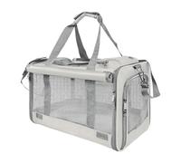 Transportín para Gatos | Transpirable y portátil de hasta 9 kg para Viajes,Transportadora para Gatos, Senderismo, Acampada, Viajes al Hospital, Coche o Moto