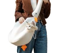 Transportín para Mascotas: Mochila Suave Y Cálida Antiescape, De Viaje para Gatos con Diseño Animal con Fondo Duro, Cómoda Y Segura Mochila para Mascotas para Cachorros, Viajes En La Ni