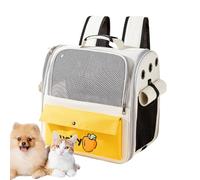 Transportín para Mascotas - Tela Oxford 38×38×26cm | portátil de Viaje para Mascotas | Mochila para Gatos al Aire Libre de Gran Capacidad para Caminar, Acampar, Caminar y Uso Diario cómodo