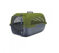 Transportin para Perros Dogit Pet Voyageur, L, Verde/Gris