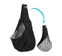 Transportín para perros pequeños | seguro para mascotas sin manos,Portador de cabestrillo para perros pequeño y seguro sin manos, bolso de cabestrillo para cachorros con correa ajustable para exterior