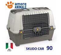 Transportín Para Perros Skudo Car 90 (med. 89x51x62h) Tipo Braco - HOMOLOGADO