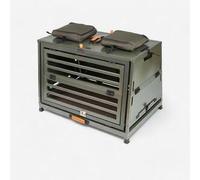 Transportín Perro 900 Aluminio 1 Perro Plegable Ligero Compacto Resistente L