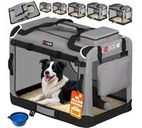 Transportín perro gris XL 82x56x58cm