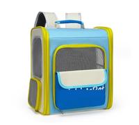 Transportin Perro Mochila de Viaje para Mascotas, Bolsa para Llevar al Aire Libre, Mochila para Gatos, Perros, Animales Transportin Gato(Color:B)