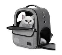 Transportin Perro Mochila para Gatos Mochila para Gatos Portador para Gatos Cachorros Mochilas Porta Gatos con Malla Transpirable Resistente A Los Arañazos Transportin Gato