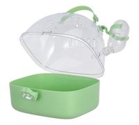 Transportín Portátil para Hámster y Aves con Botella de Agua ABS