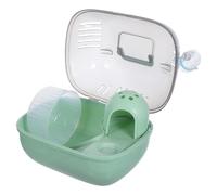 Transportín Portátil para Reptil y Ratón, Transpirable, 2 Niveles ABS | Aventuras al Aire Libre y Viaje, Asas Resistentes, Paneles Extraíbles, Ruedas Silenciosas, Botella de Agua