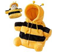 Transportín Suave para Gatos, Bolsa para Gatos con diseño de Abeja, cálido, antiescape, para Invierno, Mochila para Perros pequeños y Gatitos