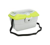 Transportín Trixie Mini-Capri Gris Claro/Verde Para Cobayas 40x22x30cm