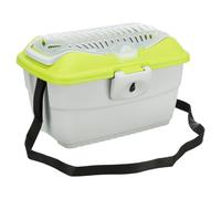 Transportín Trixie Mini-Capri Gris Claro/Verde Para Cobayas 40x22x30cm