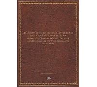 Transports de joie des parisiens à l'entrée du Roy Louis XV au Louvre, pour y faire son séjour, avec