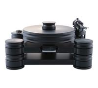 Transrotor Dark Star Reference RB330 - Tocadiscos de vinilo, Manual, MM, Tracción por correa, Cápsula incluida