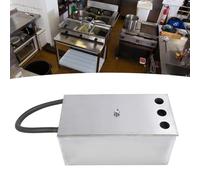 Trap de grasa de gran capacidad Sustvita, trampa de grasa de acero inoxidable de 600 x 300 mm para cocina comercial, restaurante y cafetería, metodo de filtración efectivo