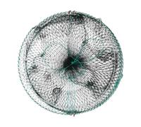 Trap de minnow portátil, 11.81x11.81x23.62in malla plegable ceba de ceba de cebo, pescado portátil trampa de señuelos para camarones de langosta tortuga que atrapan surf kayak río muelle playas de agu