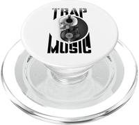 Trap Music DJ Techno Festival EDM Rave Yin Yang Skull PopSockets PopGrip para MagSafe